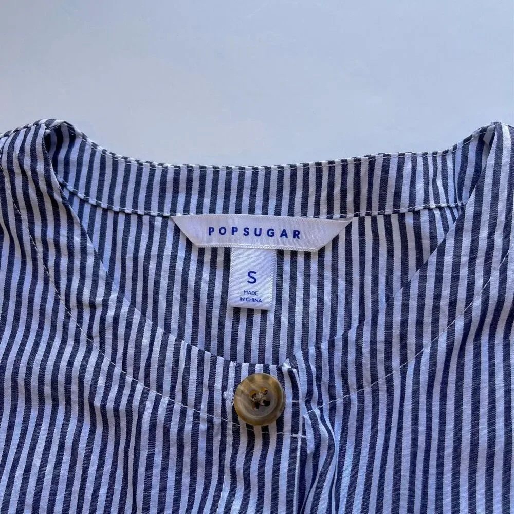 Popsugar Striped‎ Midi Dress Size S
